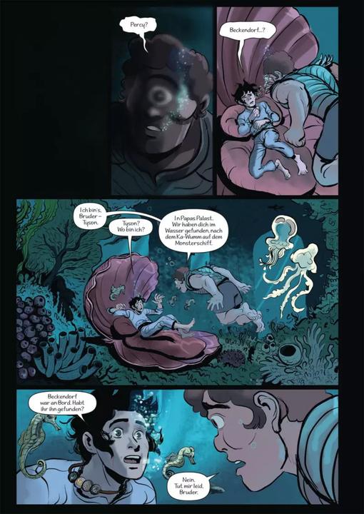 Actual product image Percy Jackson (Comic) 5: Die letzte Göttin (German, Rick Riordan., Robert Venditti, 2021)