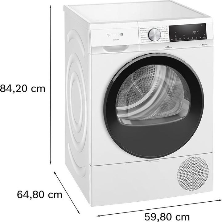 Image du produit Siemens WQ33G2V3CH 8kg & WM14N0E3CH 8kg Waschturm (8 kg, Droite)