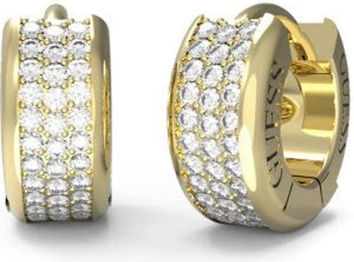 Immagine prodotto Guess Orecchini MINI HUGGIES di PAVE da 12MM (Acciaio inossidabile)