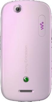 Actual product image Sony Ericsson Zylo - Swing Pink (2.60", 3 Mpx, 3G)