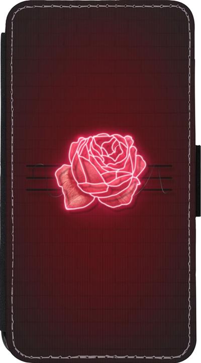 Immagine prodotto PhoneLook Cover Portafoglio nero Primavera 23 rosa neon (Apple iPhone 13 mini)