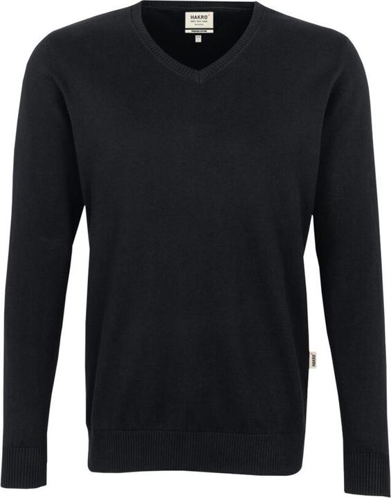 Actual product image Hakro V-Pullover Premium Cotton black, XL (XL)