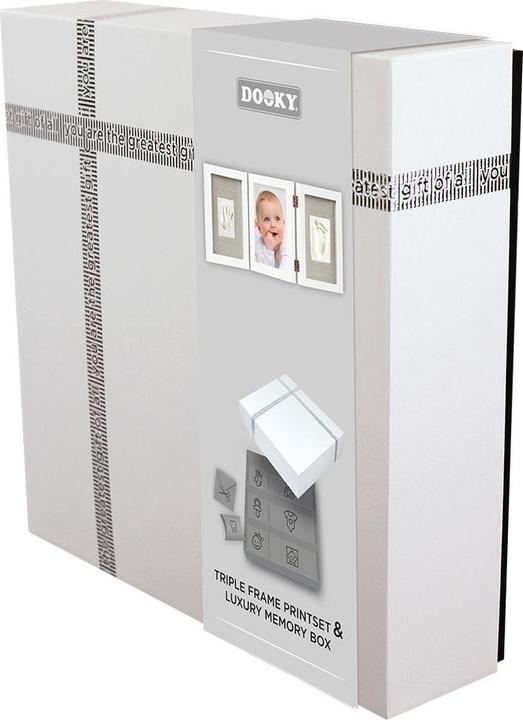 Dooky Kit d'empreinte Trible Frame Memory Box