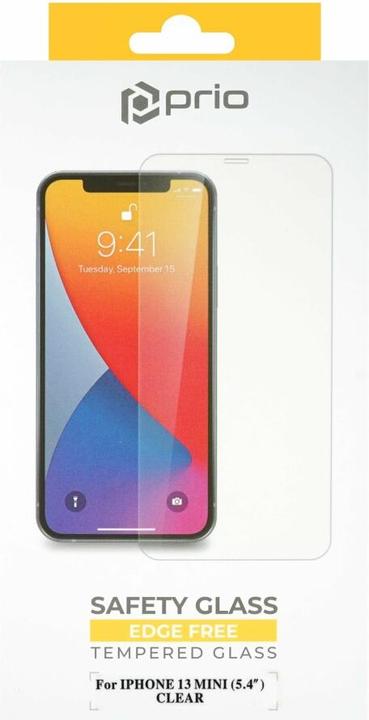 Immagine prodotto prio Protezione dello schermo in vetro temperato per iPhone 13 mini trasparente (1 Pezzo/i, Apple iPhone 13 mini)