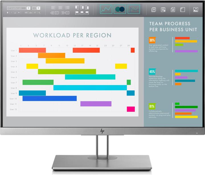HP EliteDisplay E243i (1920 x 1200 pixels, 24")