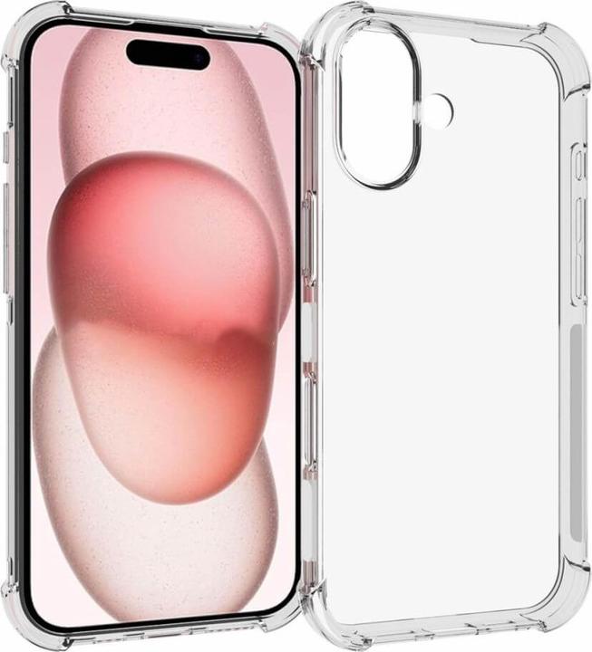 Cover-Discount iPhone 16 - Custodia in silicone con protezione dalle cadute (Apple iPhone 16)