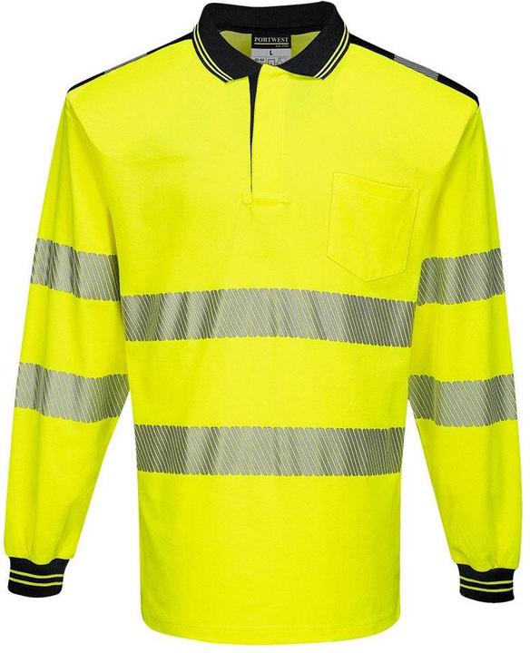 Produktbild Portwest PW3 Poloshirt Signalkleidung Langärmlig (S)