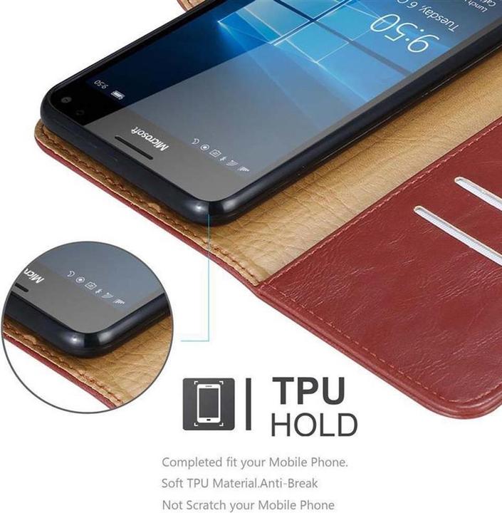 Actual product image Cadorabo Book Luxury Cover (Microsoft Lumia 950 XL)