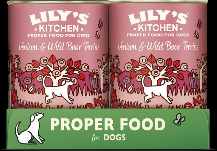 Actual product image Lily's Kitchen Terrine (Adult, Junior, Senior, 6 pcs., 400 g)