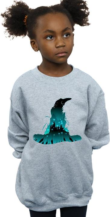 Image du produit - Sweat HOGWARTS SILHOUETTE - Fille (140, 146)
