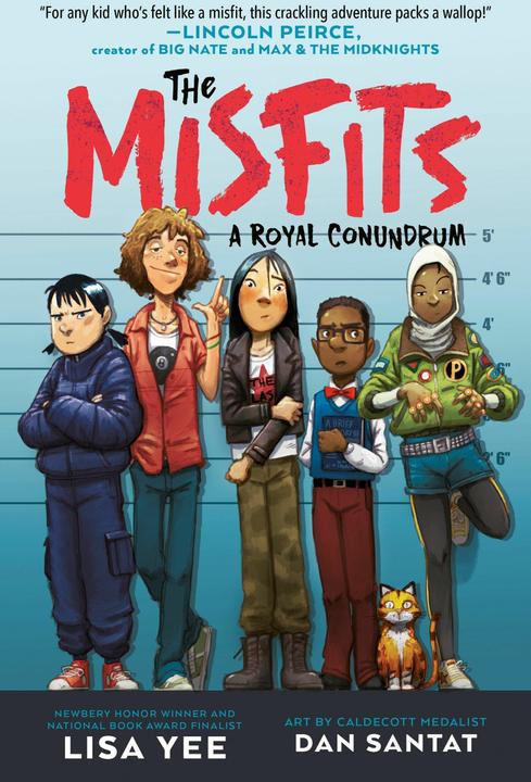 Image du produit The Misfits #1 : A Royal Conundrum (Lisa Yee, Dan Santat, Anglais)