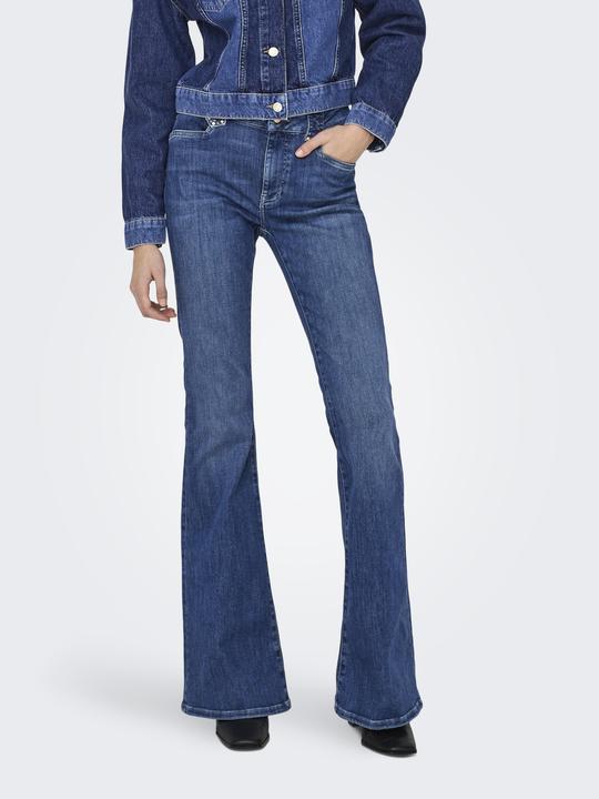 Actual product image Only Flared mid waist jeans Flare jeans (27)