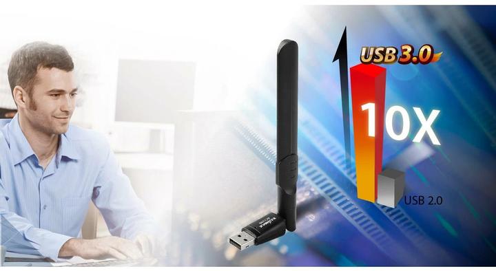 Produktbild edimax WLAN-AC USB-Stick EW-7822UAD, MU-MIMO (USB 3.0)