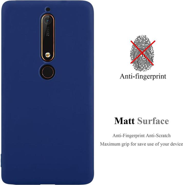 Actual product image Cadorabo TPU Candy Cover (Nokia 6.1, Nokia X6 2018)