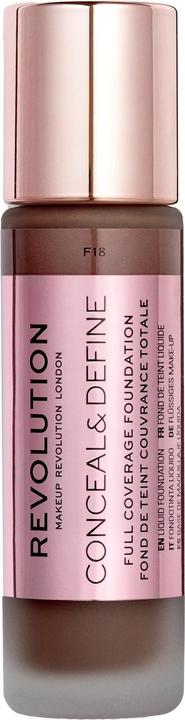 Produktbild Makeup Revolution Conceal & Define Foundation F18