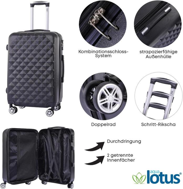 Produktbild Marina Kofferset (135 l, M (50 - 90l), L (90 - 115l), XL (ab 115l))