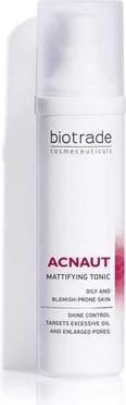Actual product image Biotrade Mattifying Tonic For Oily And Problematic Skin Acnaut - 60 Ml (Tonic water, 60 ml)