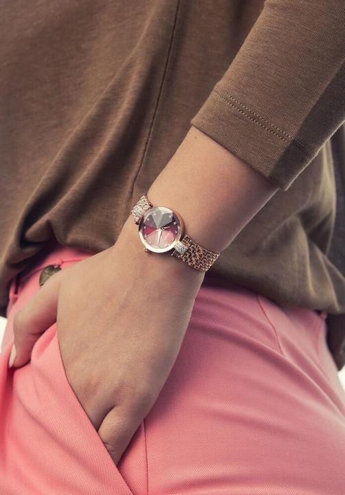 Actual product image Jowissa J5.714.M Facet Rhinestone Ladies Watch 29mm 5ATM (Swiss made, 29 mm)