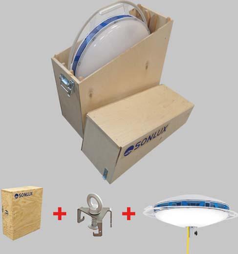 Immagine prodotto Sonlux POWERDISK Set 1 80P02000-0006S1non dimmerabile 230V IP65 SKL I