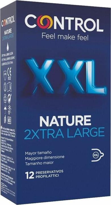 Actual product image Control Nature 2xtra Large XXL Condoms - 12 Units (12 pcs.)
