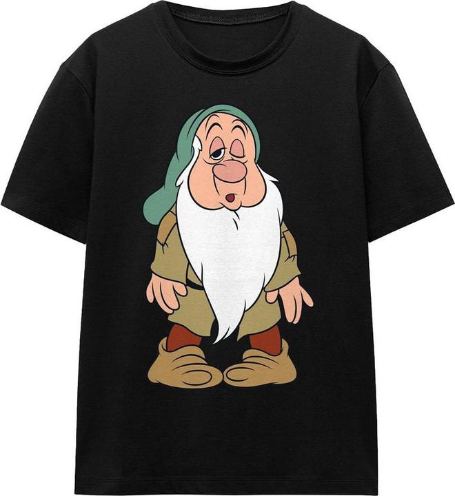 Immagine prodotto Snow White Struggles Maglietta Sleepy (Personaggio ) Adulto Unisex (XXL)