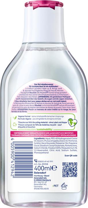 Image du produit NIVEA 5in1 MicellAIR (Eau micellaire, 400 ml)