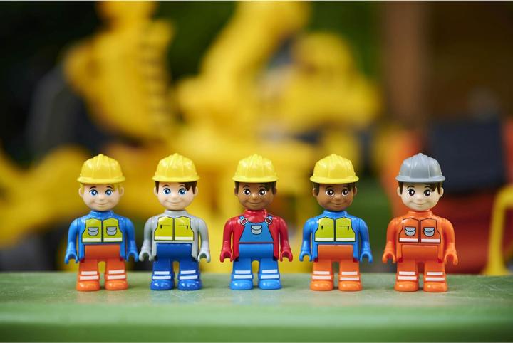 Actual product image BIG Power Worker wheel loader + figure