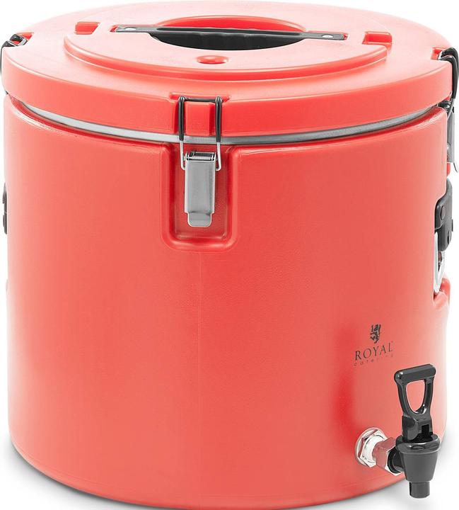 Royal Catering Conteneur isotherme - 30 l - Robinet - (30 l)