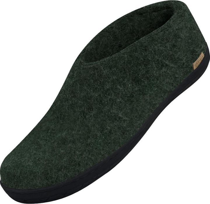 Image du produit Glerups Semelle en caoutchouc naturel Noir Pantoufle (44)