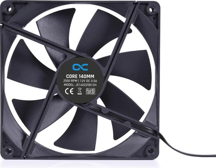 Actual product image Alphacool Core 140mm fan PWM 2500rpm (140x140x25mm) (140 mm, 1 x)