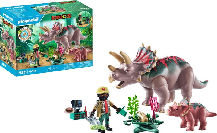 Image du produit Playmobil Triceratops avec son petit (71821, Dinosaures Playmobil)