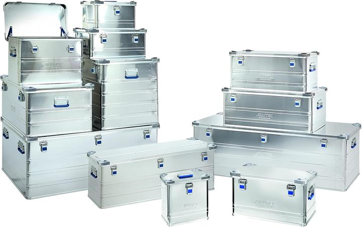 Actual product image eurokraft pro Industry aluminium container, capacity 27 l, external LxWxH 380 x 280 x 344 mm.