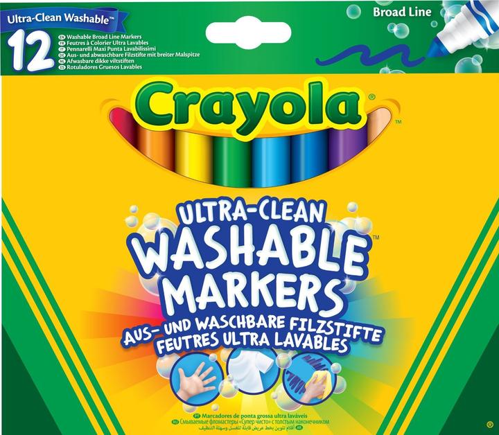 Produktbild Crayola Markers (multicolour, 12 x)