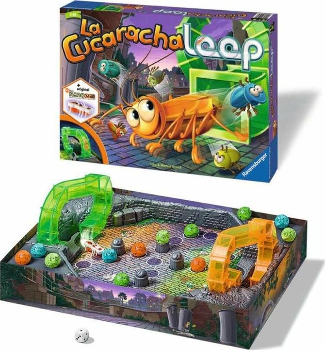 Actual product image Ravensburger La Cucaracha Loop Catch the Cockroach Bug (211616) (Multilingual)