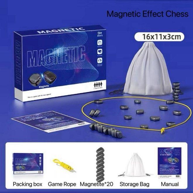 Actual product image MU Classic Magnetic Chess - Magnetsteine verbinden vermeiden
