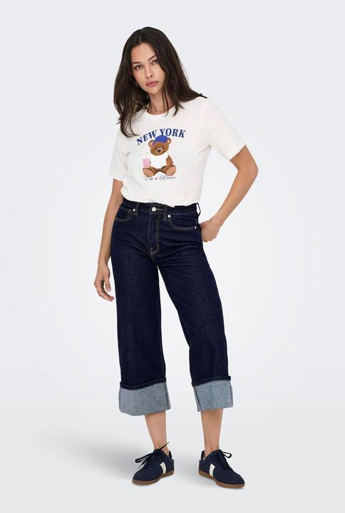 Produktbild Only ONLMADISON Hohe Taille Weiter Beinschnitt Jeans Jeans mit weitem Bein (W25/L32)