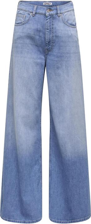 Only ONLGIULIA Hohe Taille Weiter Beinschnitt Jeans Jeans mit weitem Bein