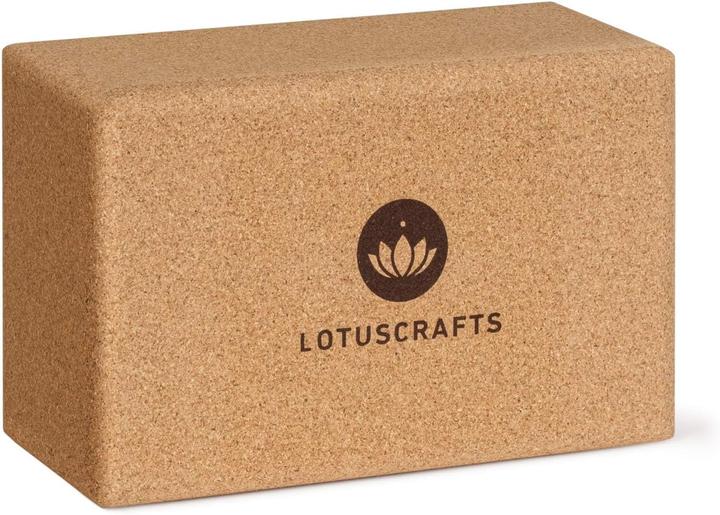 Actual product image Lotuscrafts Yoga block
