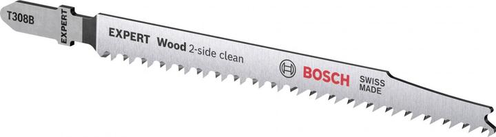 Produktbild Bosch Professional Zubehör EXPERT ‘Wood 2-side clean’ T 308 B Stichsägeblatt, 5 Stück