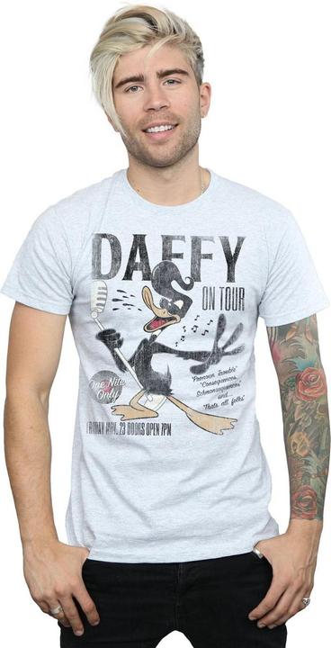 Actual product image Looney Tunes Mens Concert Daffy Duck T-Shirt (3XL)