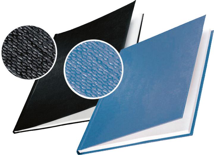 Actual product image Leitz impressBIND folders hard cover A4 10 pcs - 7 mm, black (A4, 10 x)
