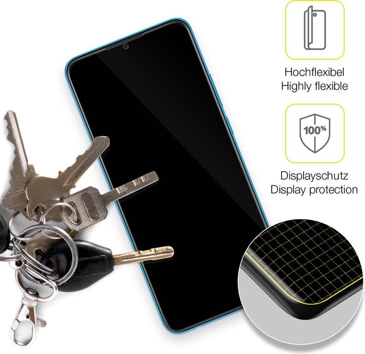 Image du produit Dipos Film de Protection d’écran Full-Cover 3D (3 pièce(s), Oppo A16e)