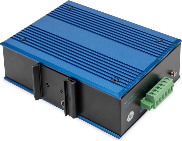 Produktbild Digitus 8-Port 10/100Base-TX to 100Base-FX Industrial Ethernet Switch (8 Ports)
