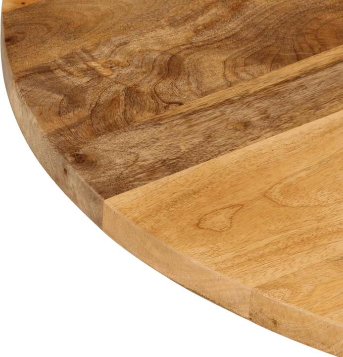 Produktbild VidaXL Tischplatte Holzplatte Massivholzplatte Ø 50x2,5cm Rund Massivholz Mango (50 x 2,5 cm)