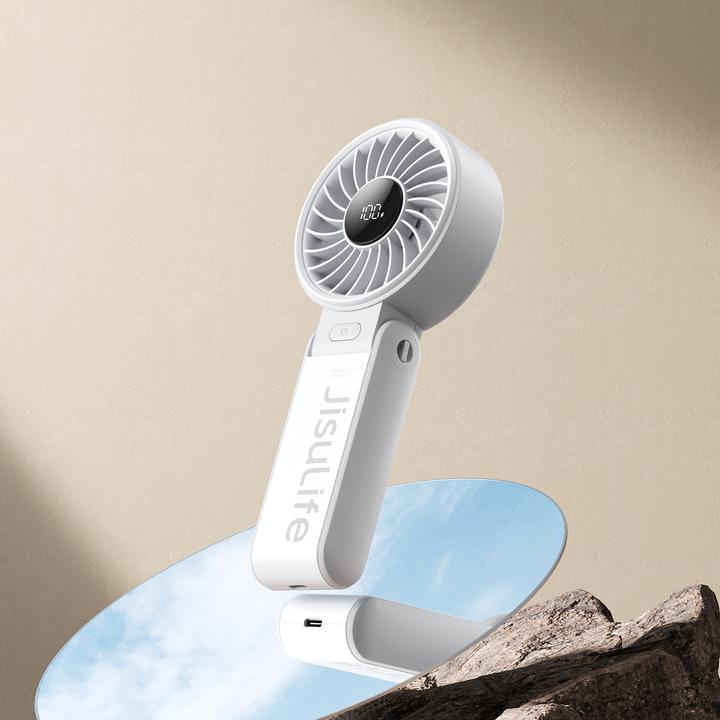 Produktbild Jisulife Handheld Fan Life7 (5000mAh) white