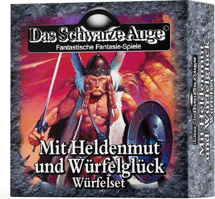 Image du produit DSA - Jeu de dés remasterisé - Le courage et la chance au dé
