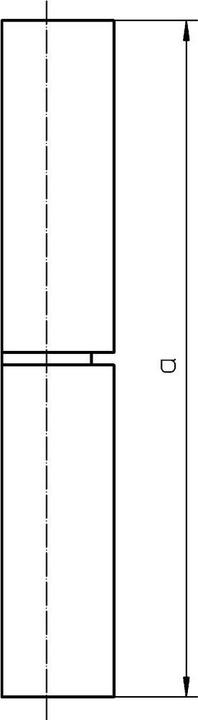 Produktbild Simonswerk Anschweissband KO 50,2tlg,140x11x4,5 blank