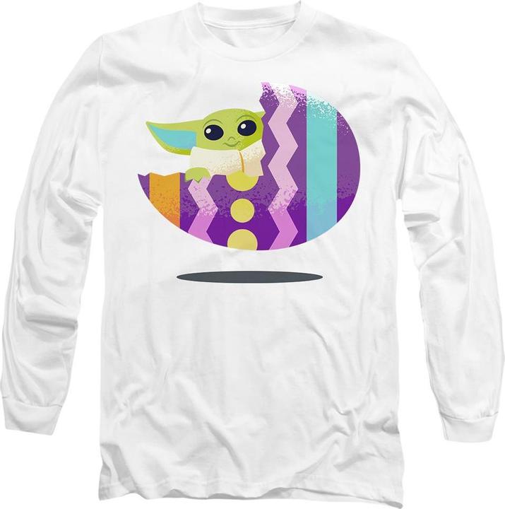Actual product image Star Wars Unisex Adult Ride Grogu Easter Egg T-Shirt (M)