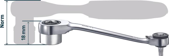 Actual product image technocraft Socket spanner set