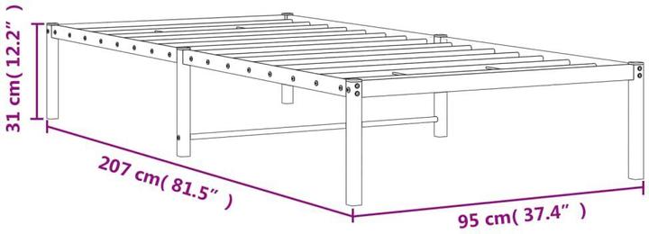 Immagine prodotto VidaXL Jard (90 x 200 cm)